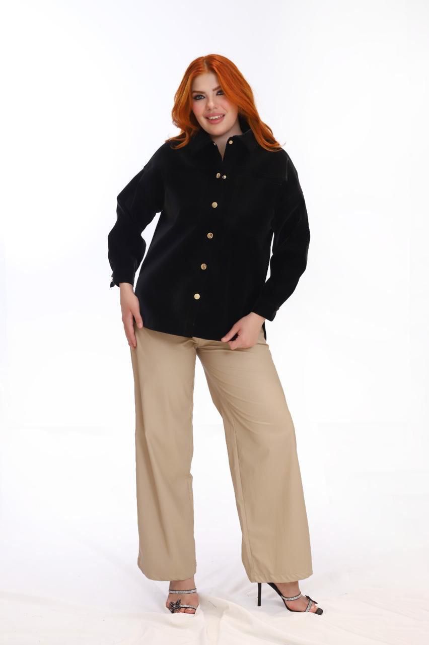 SUEDE LEATHER CHEMISE