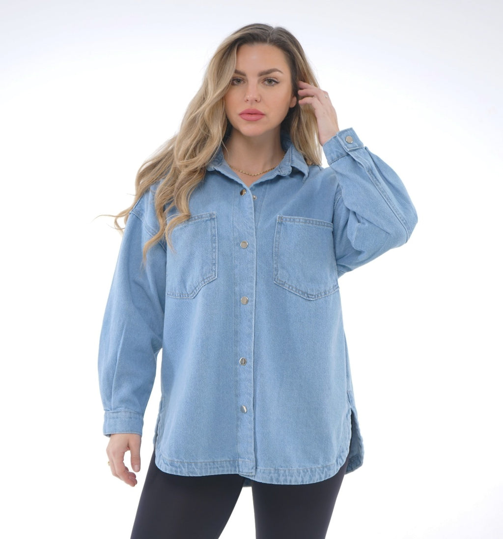 OVERSIZED DENIM JACKET