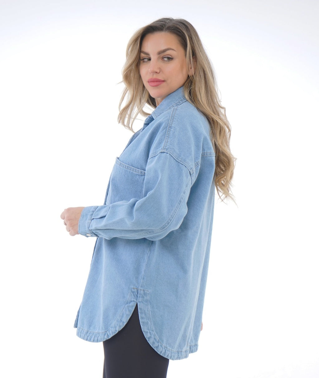 OVERSIZED DENIM JACKET