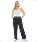 MELTON WIDE-LEG TROUSER