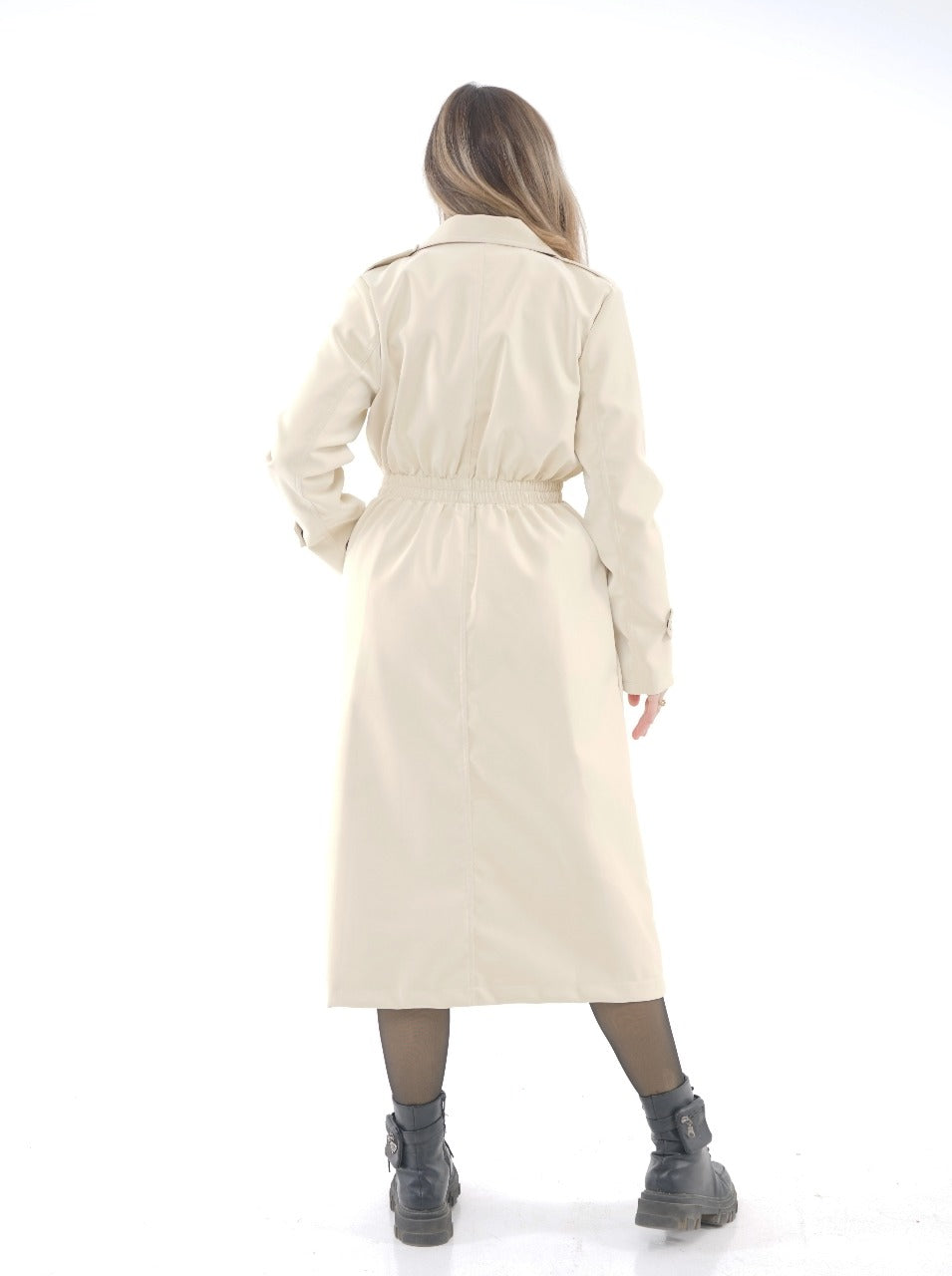 CLASSIC OILED LEATHER COAT