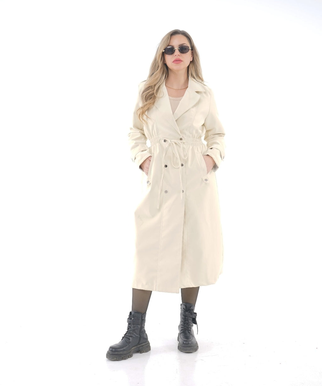 CLASSIC OILED LEATHER COAT