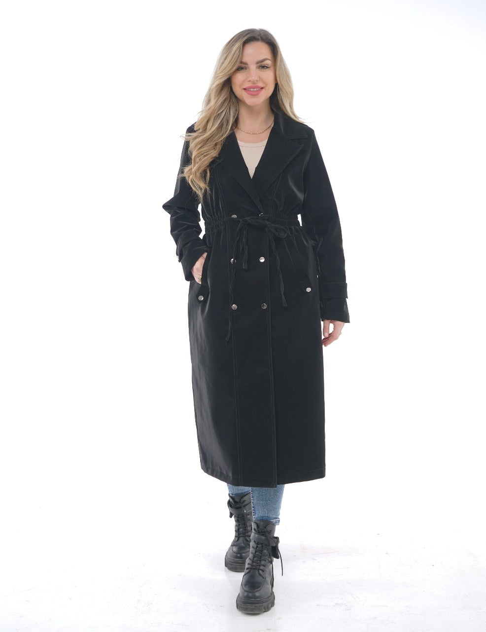 CLASSIC OILED LEATHER COAT