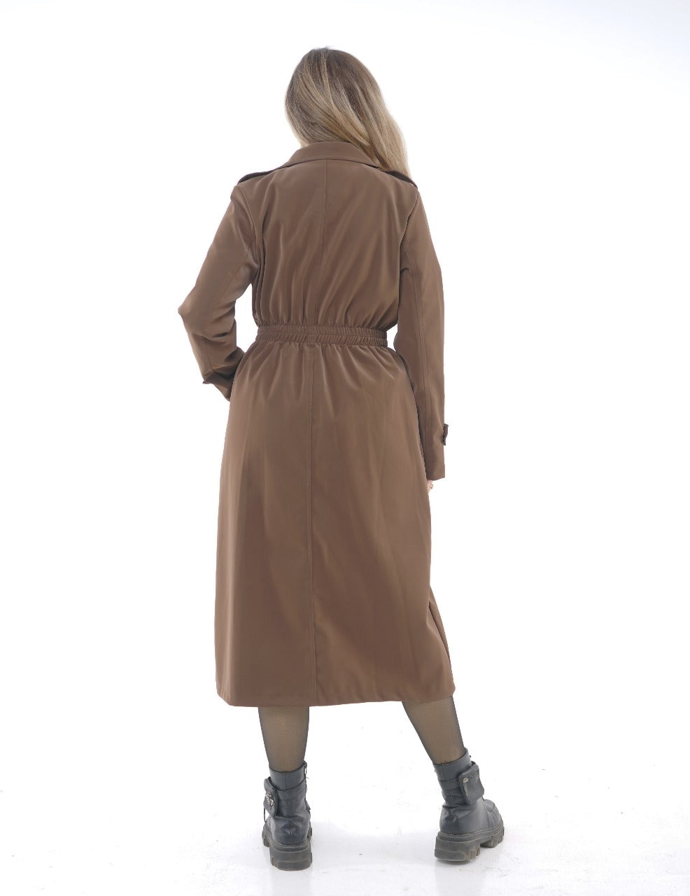 CLASSIC OILED LEATHER COAT