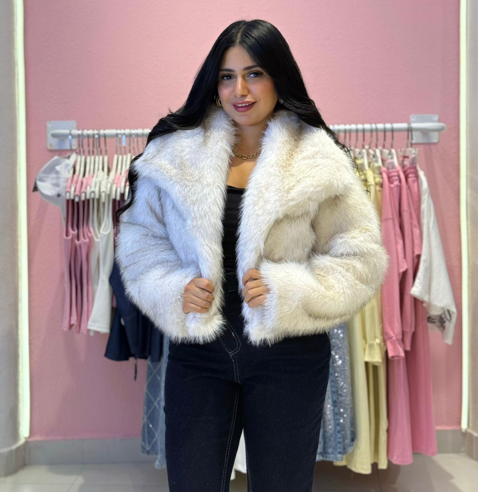 SIGNATURE FUR JACKET