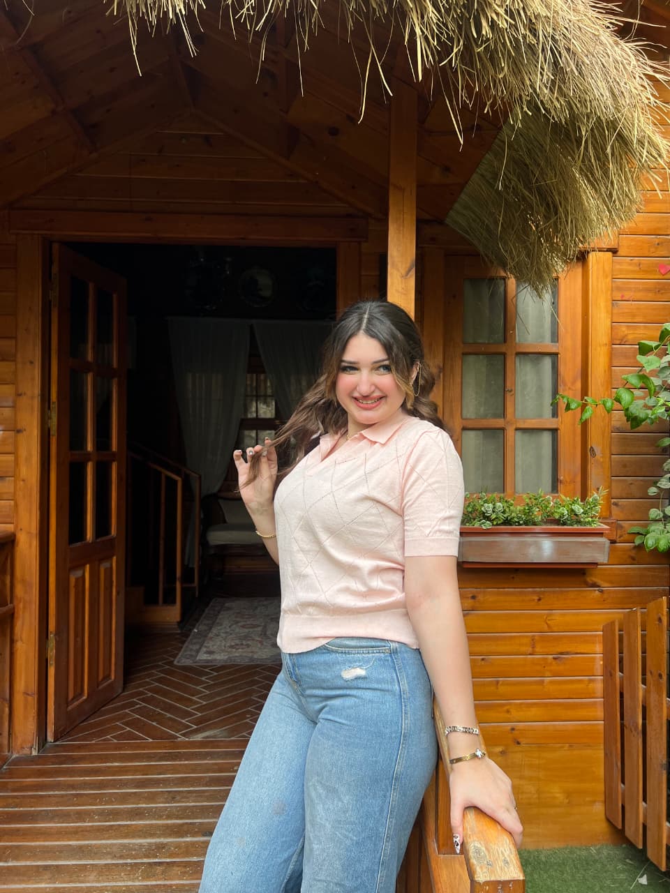 Luna Knit Polo Top