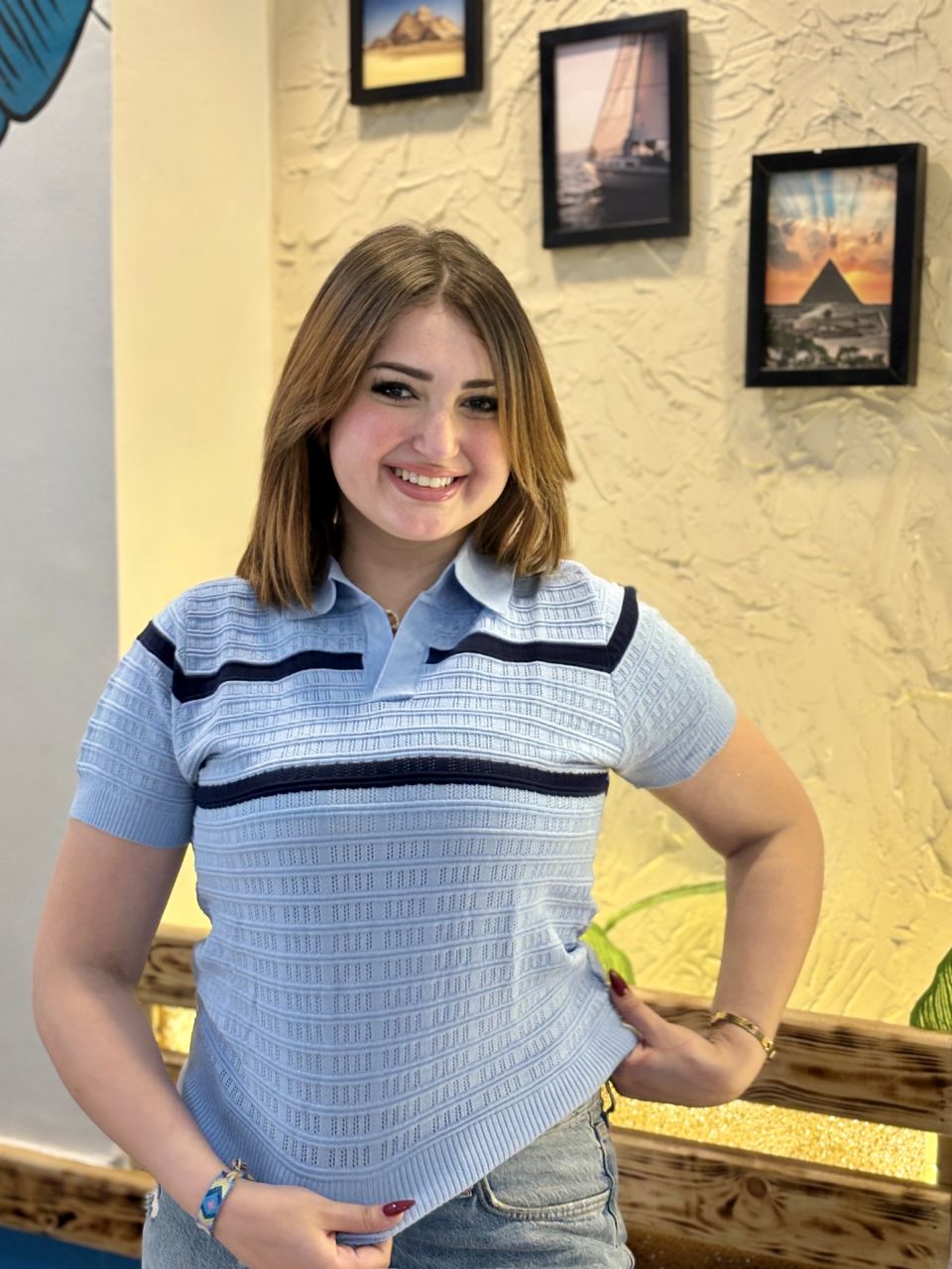Casual Chic Ribbed Knit Polo