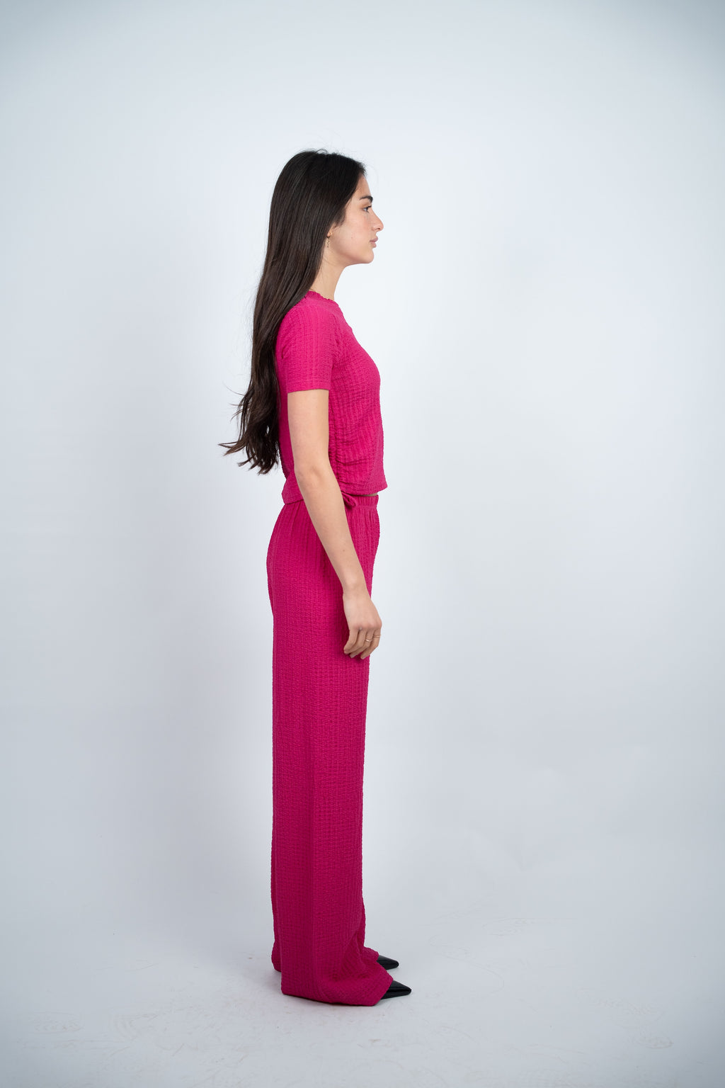 SIDE TIE TEXTURED SET