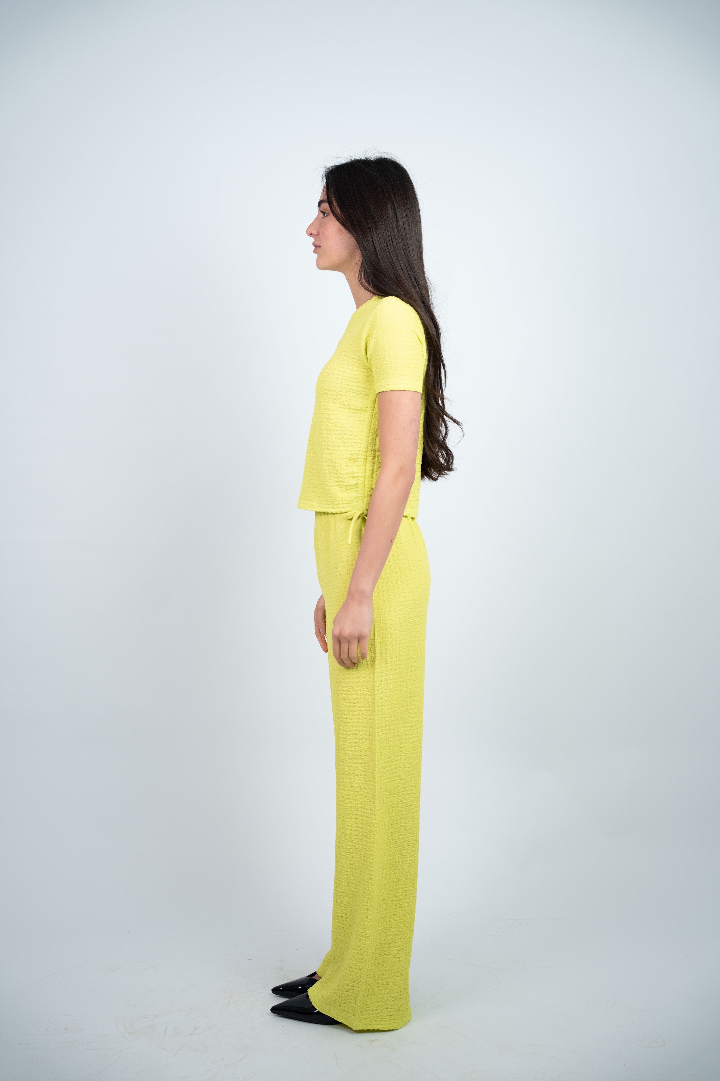 SIDE TIE TEXTURED SET