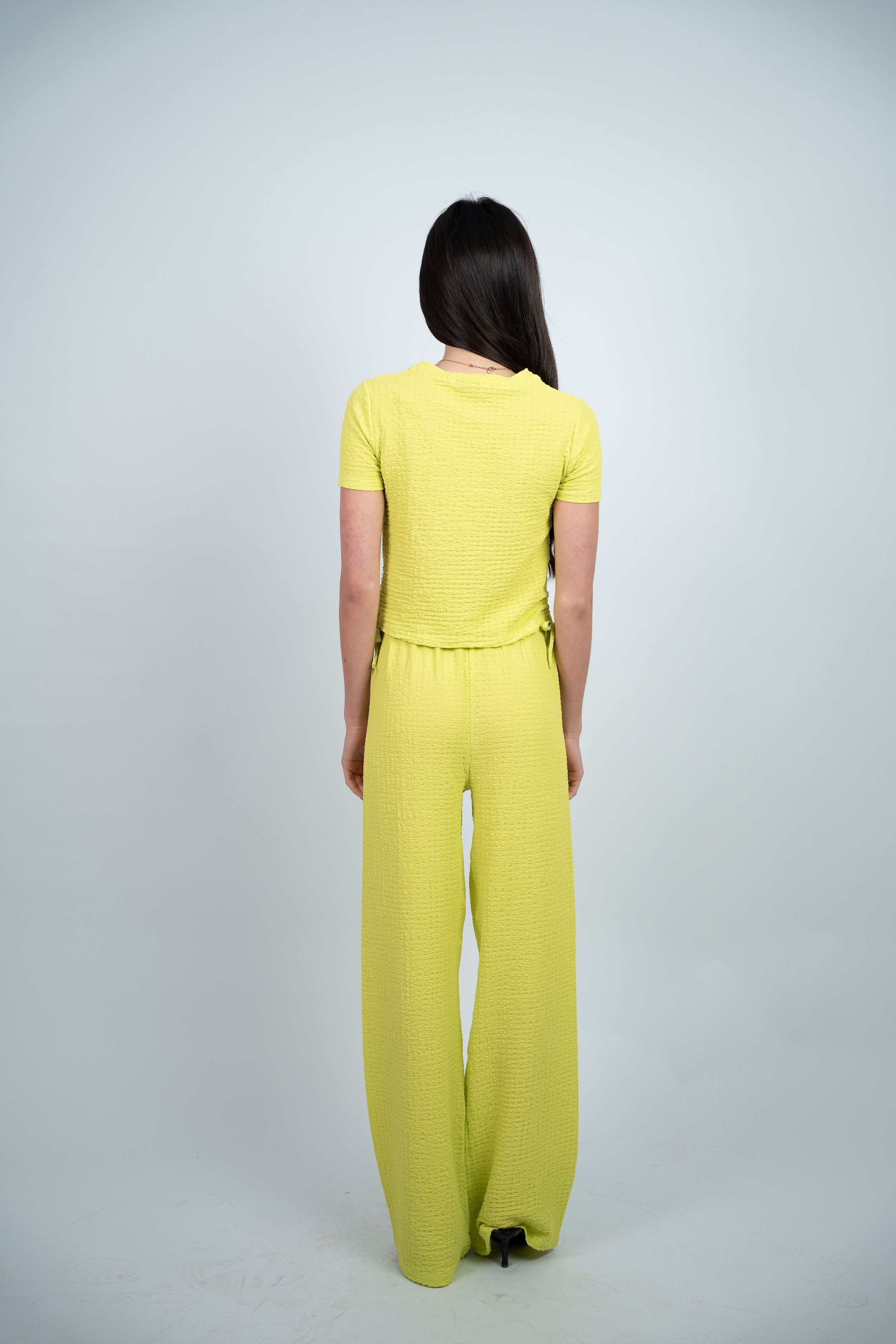 SIDE TIE TEXTURED SET