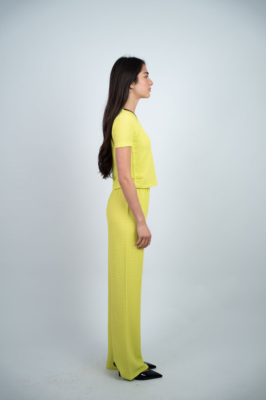 SIDE TIE TEXTURED SET