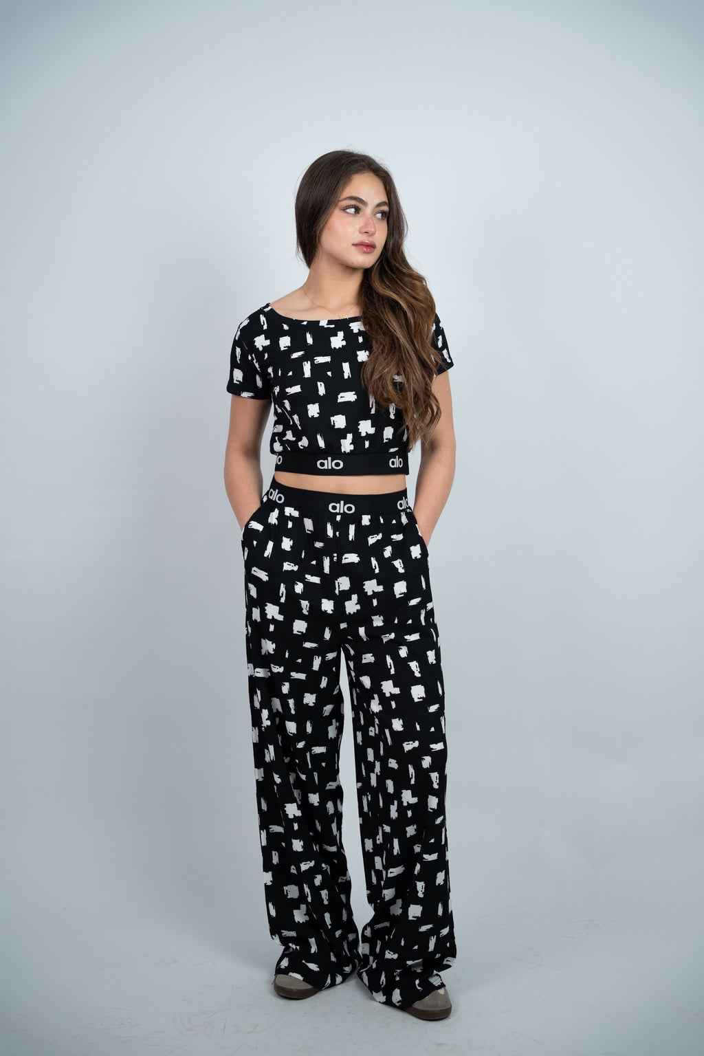 PRINTED LOGO WAIST SET
