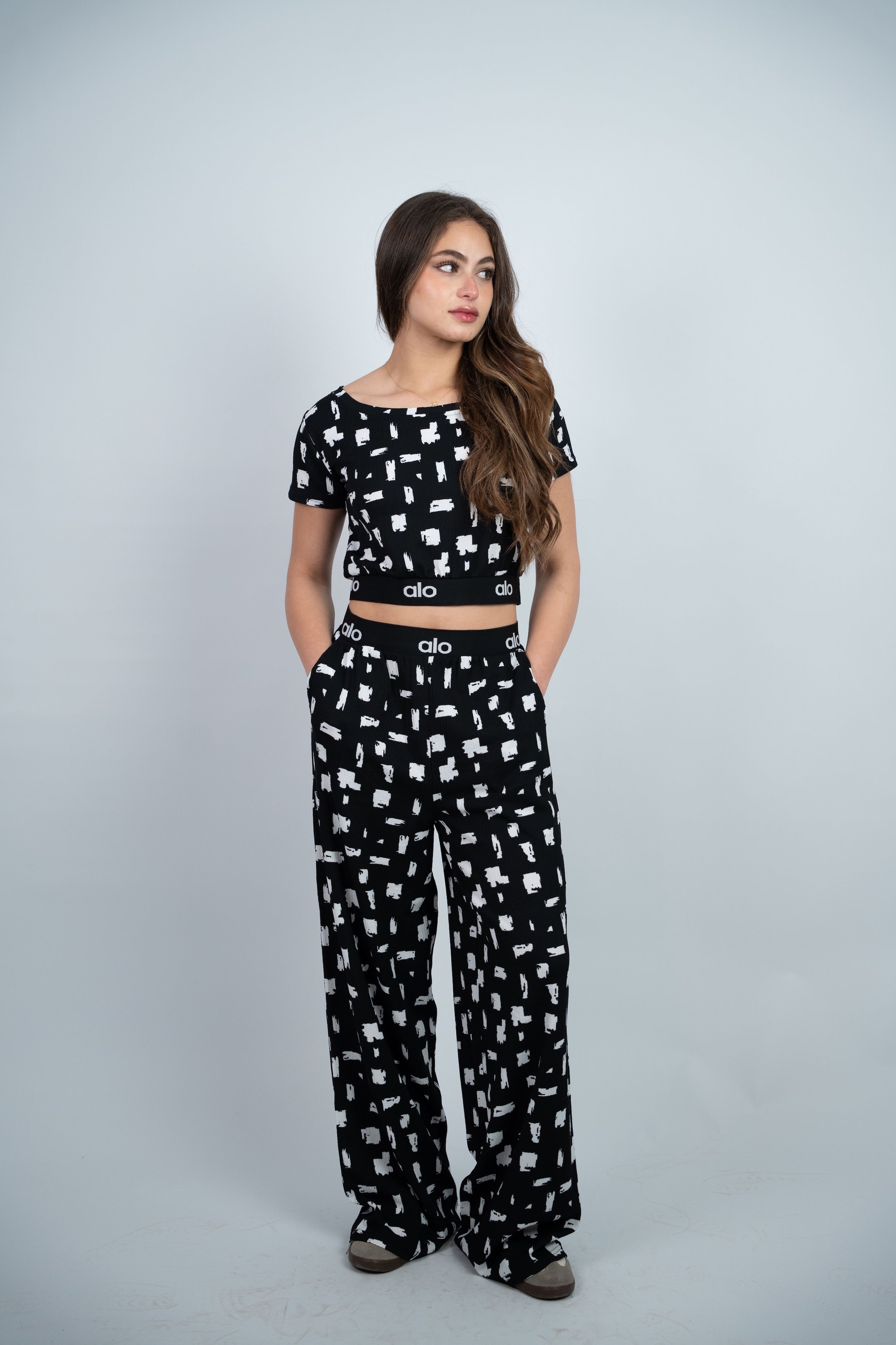 PRINTED LOGO WAIST SET