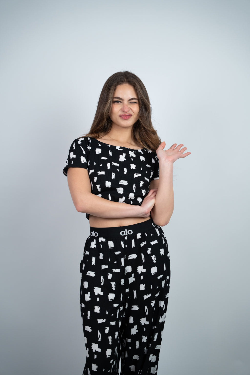 PRINTED LOGO WAIST SET