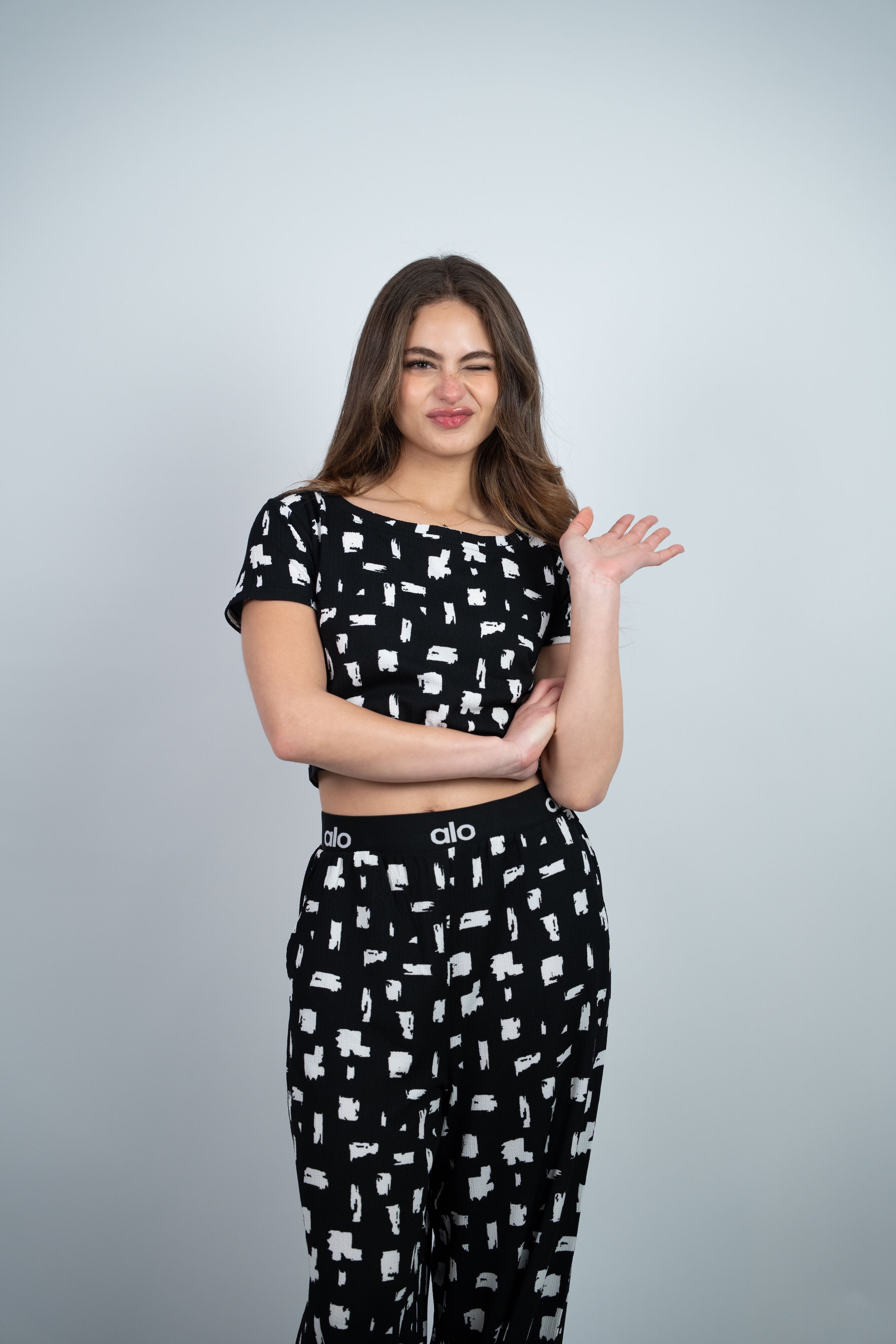 PRINTED LOGO WAIST SET