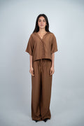 BUTTON DETAIL CASUAL SET