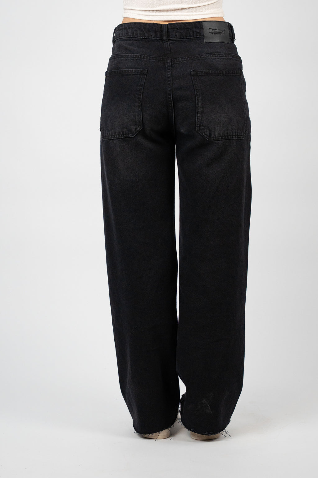 WIDE LEG DENIM – BLACK WASH