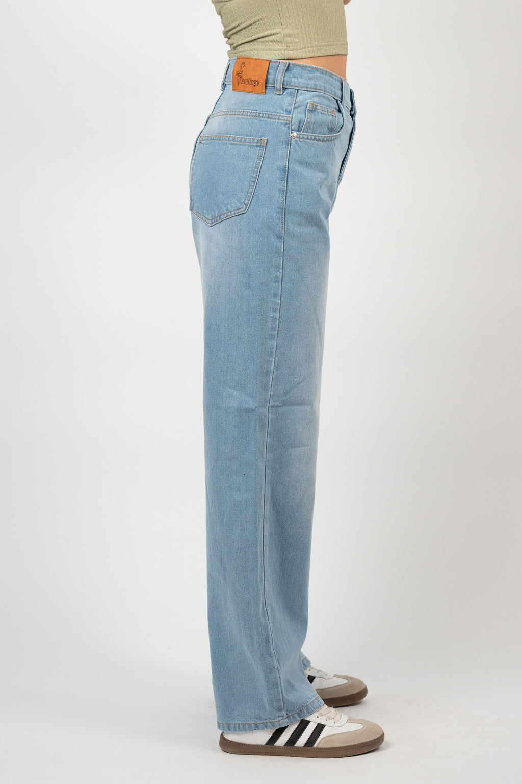 WIDE LEG OSCAR DENIM – LIGHT WASH