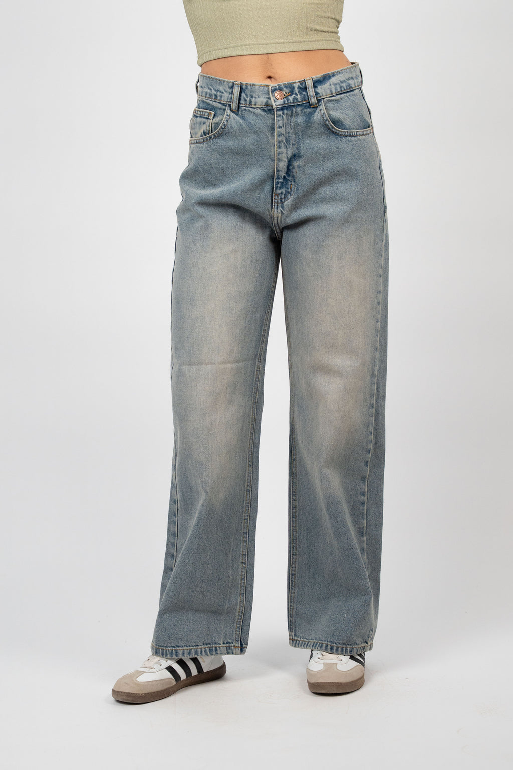 WIDE LEG OSCAR DENIM – VINTAGE WASH