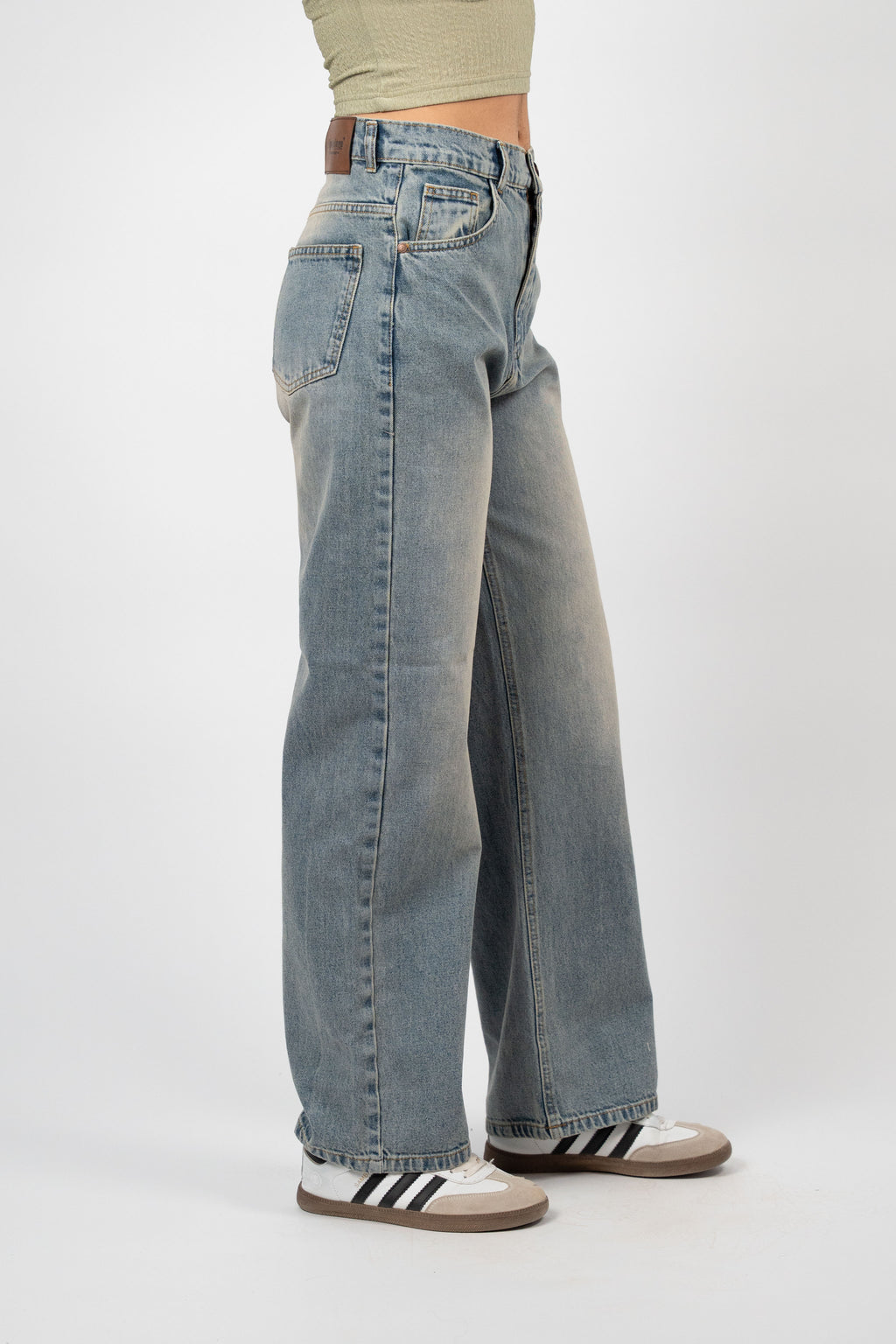 WIDE LEG OSCAR DENIM – VINTAGE WASH