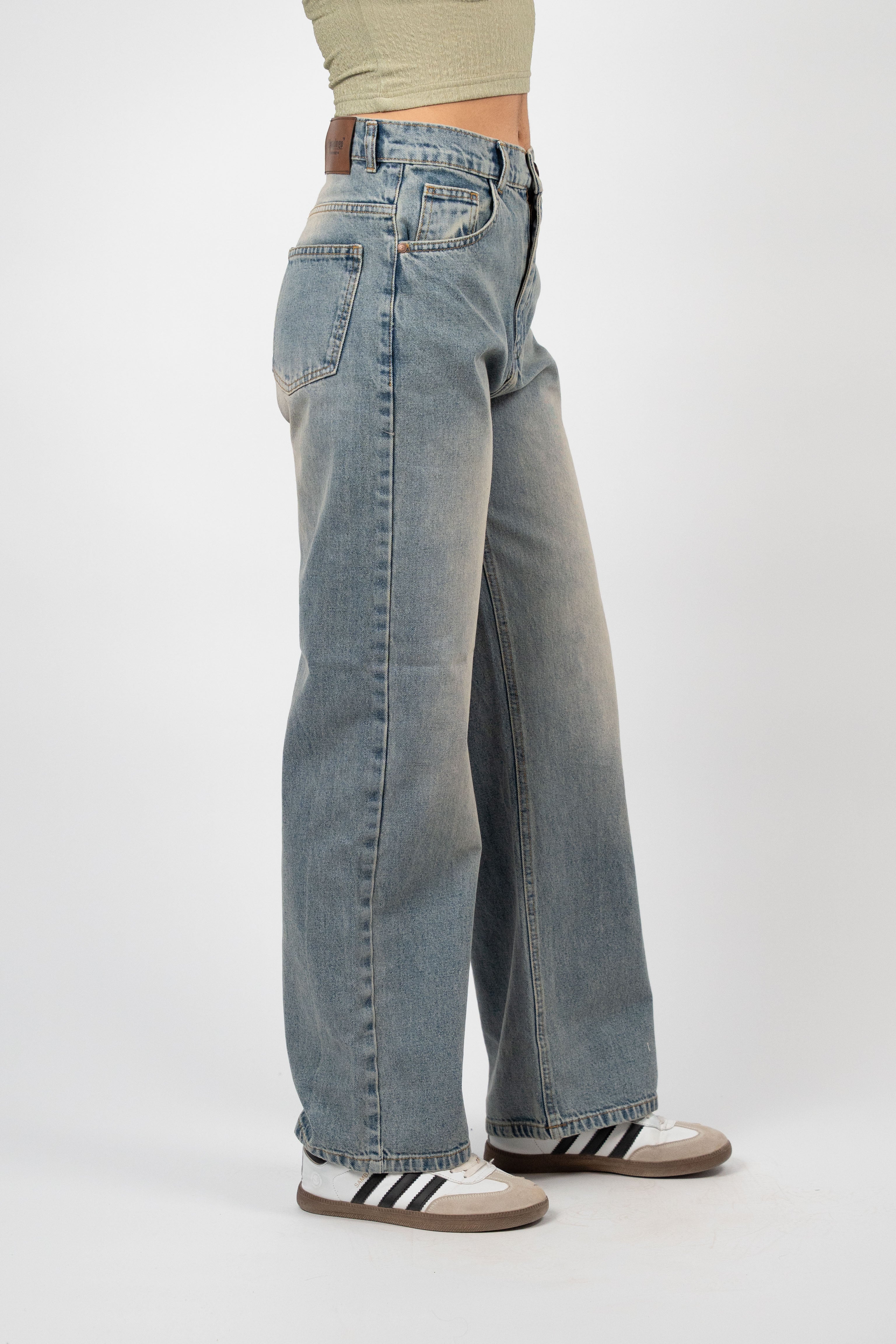 WIDE LEG OSCAR DENIM – VINTAGE WASH