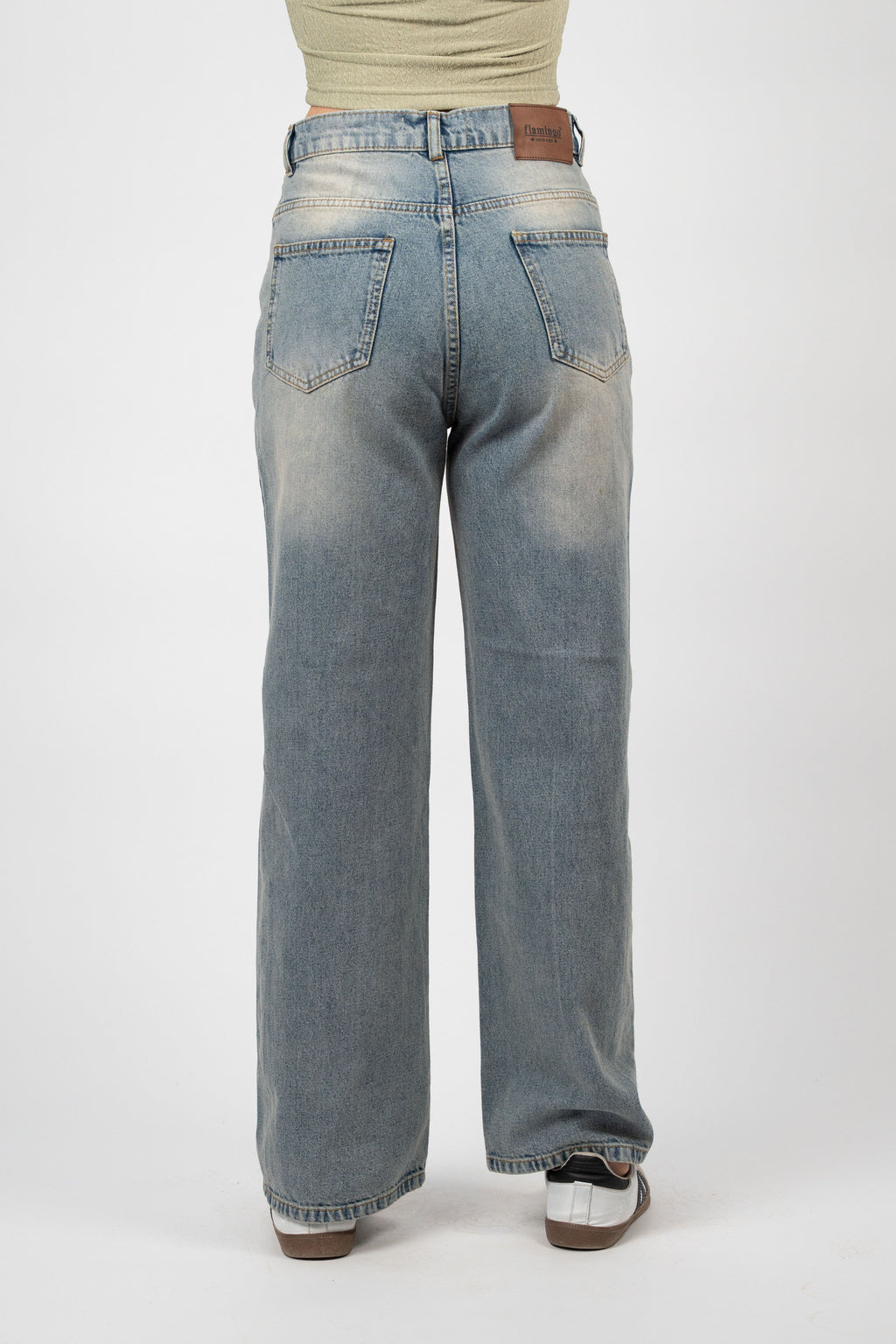 WIDE LEG OSCAR DENIM – VINTAGE WASH