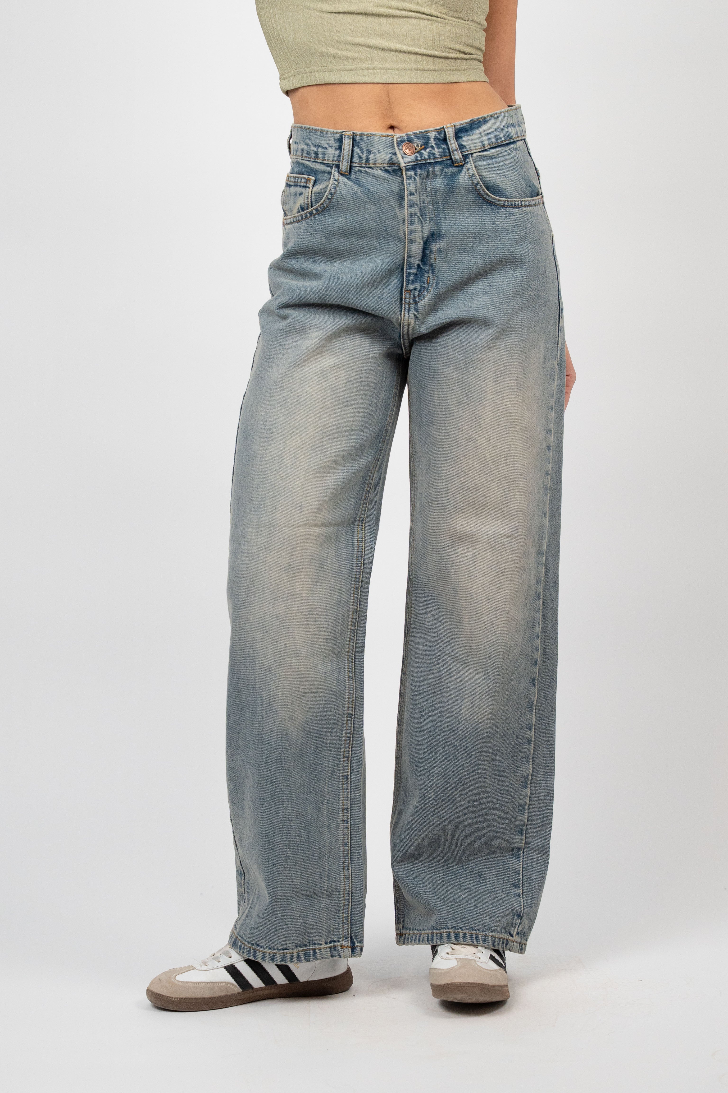 WIDE LEG OSCAR DENIM – VINTAGE WASH