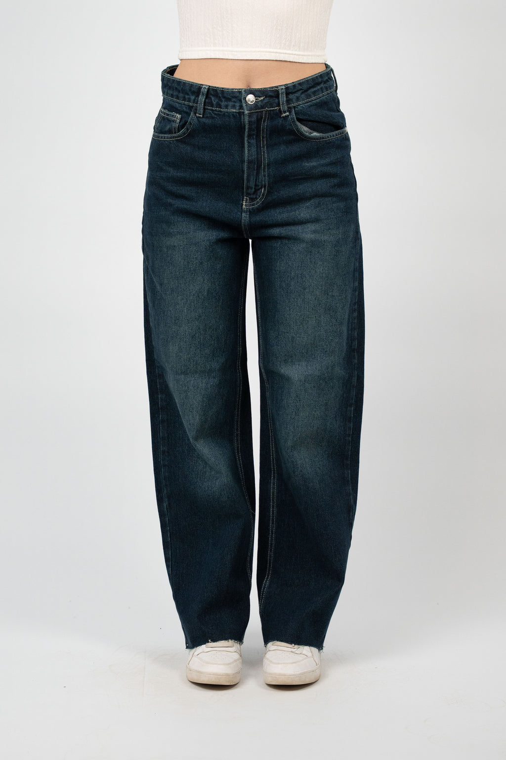 WIDE LEG DENIM – DARK WASH