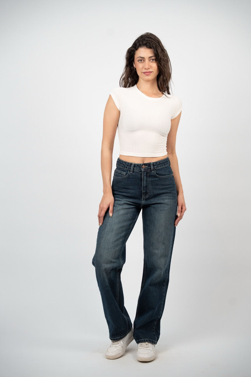 CLASSIC STRAIGHT DENIM – DARK WASH