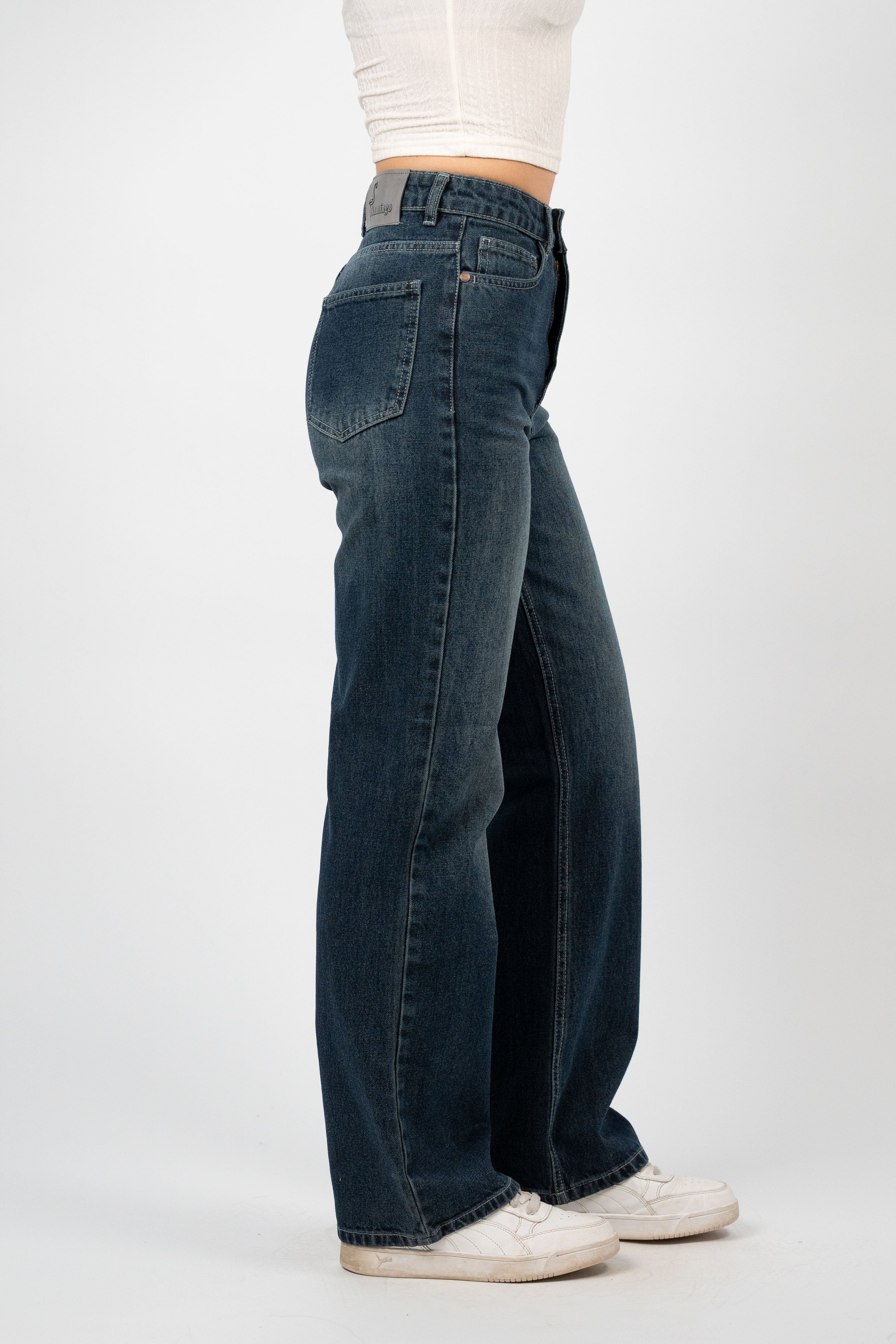 CLASSIC STRAIGHT DENIM – DARK WASH