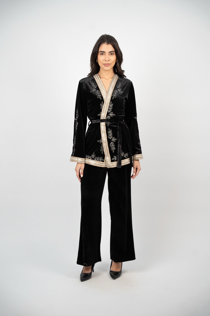 Velvet Embroidered Ramadan Set