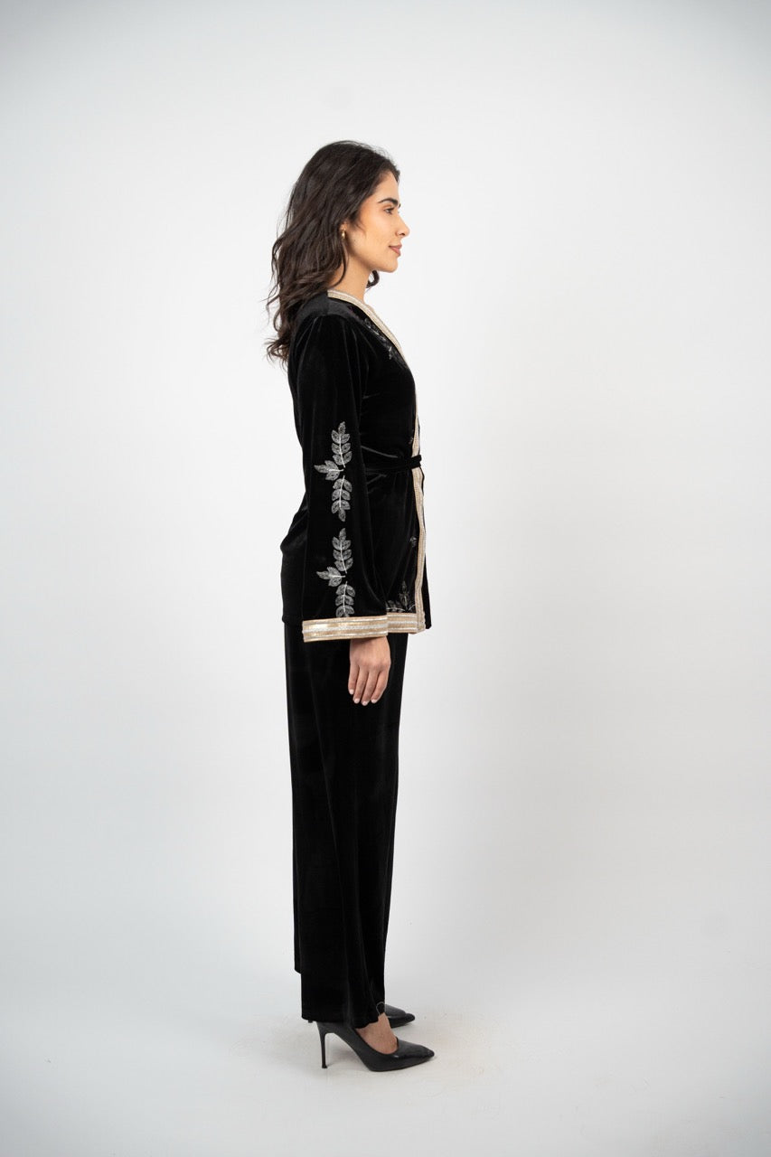 Velvet Embroidered Ramadan Set