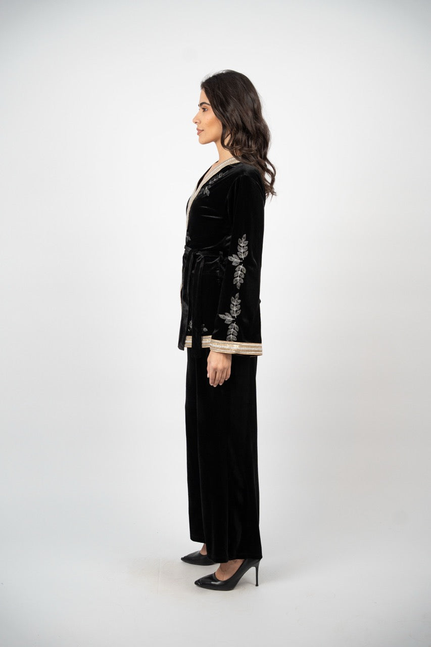 Velvet Embroidered Ramadan Set
