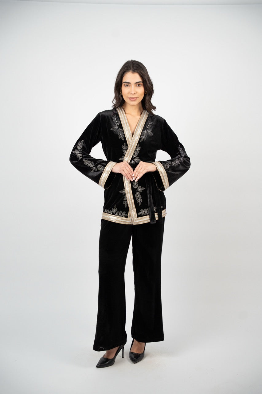 Velvet Embroidered Ramadan Set