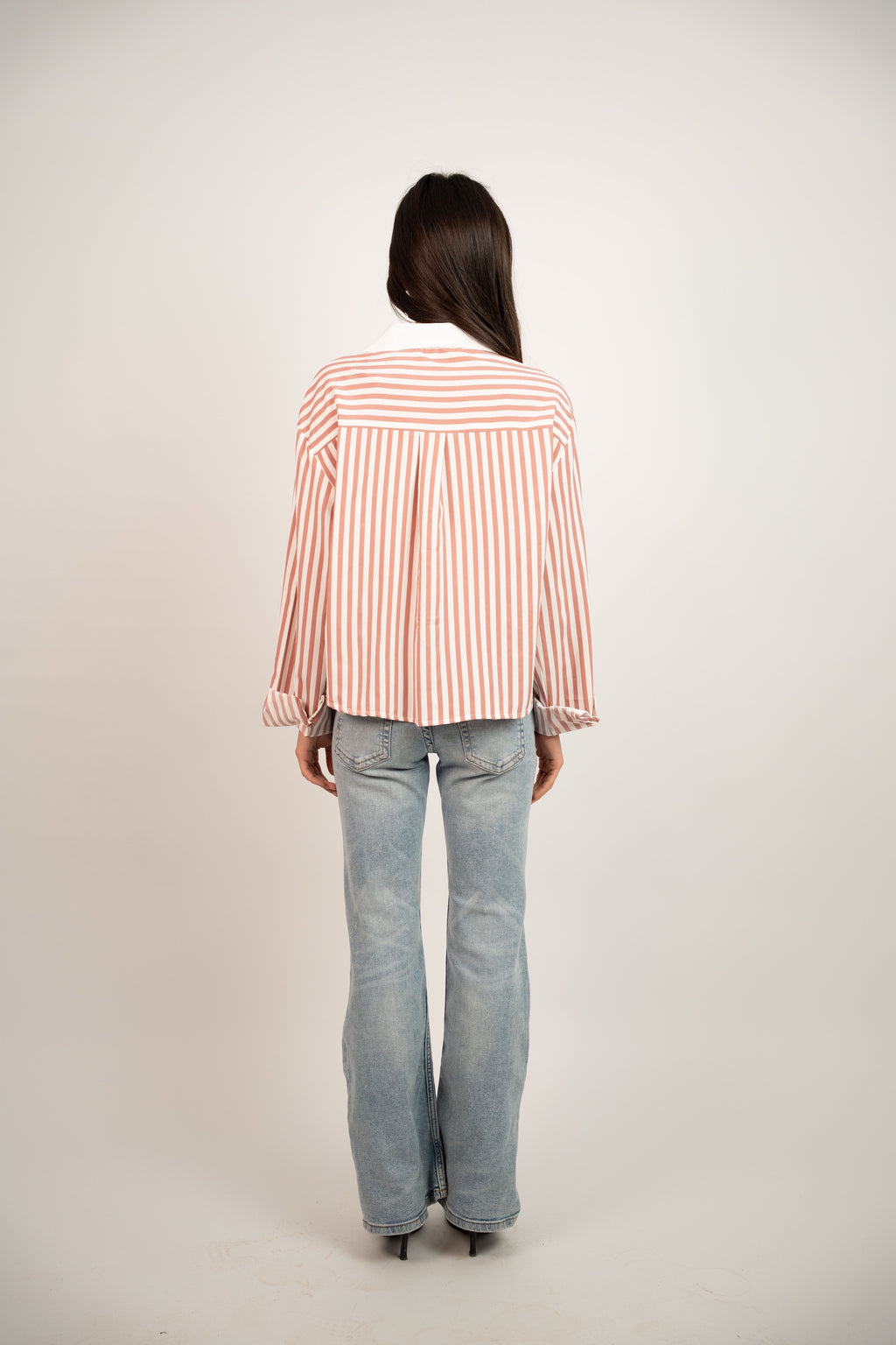 STRIPED POCKET BLOUSE