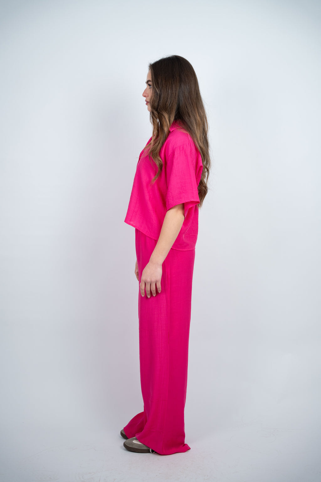 BUTTON DETAIL CASUAL SET