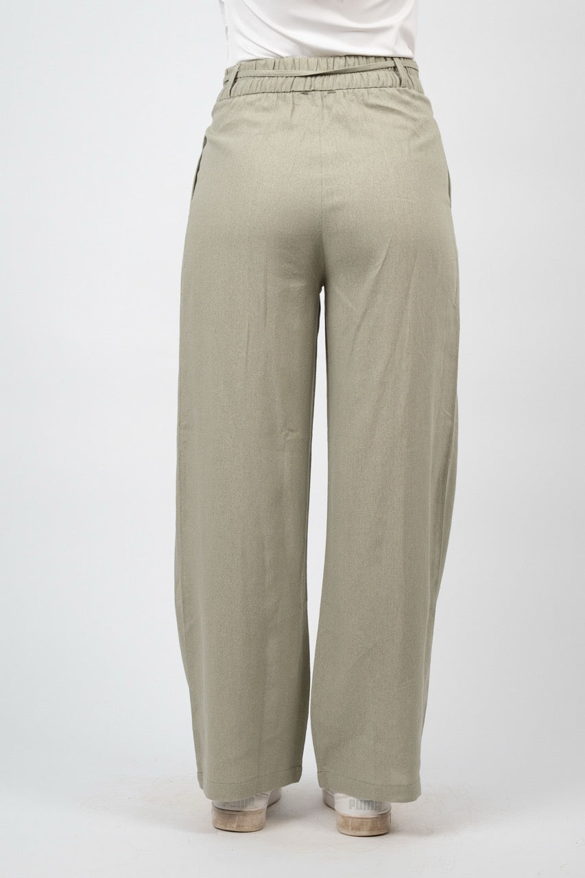 TIE WAIST WIDE LEG PANTS