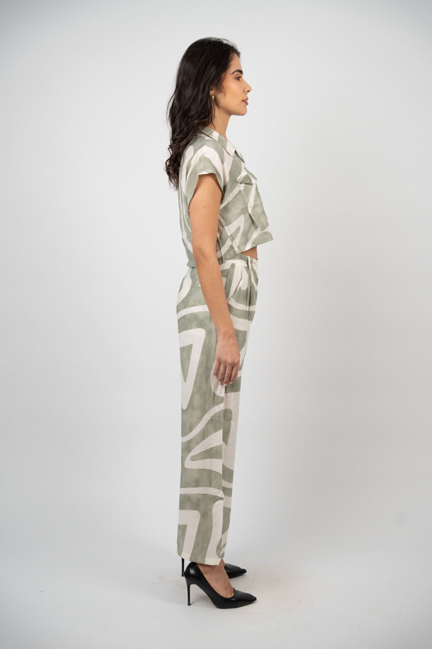 ABSTRACT PRINT SUMMER SET