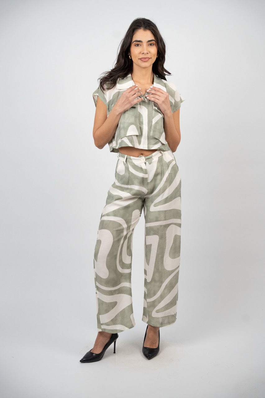 ABSTRACT PRINT SUMMER SET