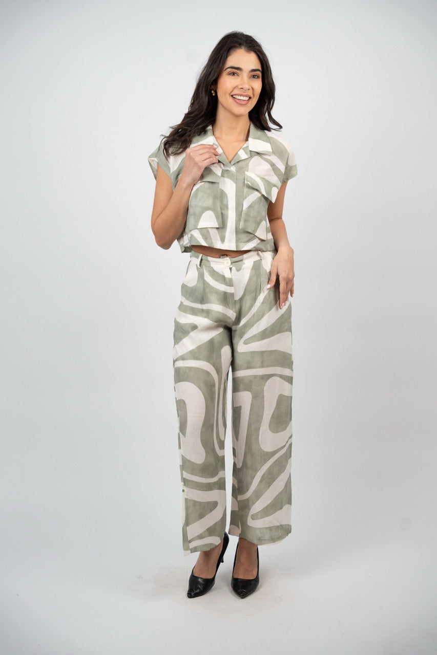 ABSTRACT PRINT SUMMER SET