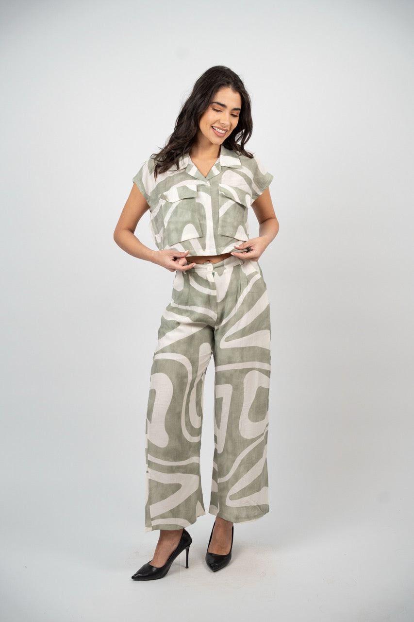 ABSTRACT PRINT SUMMER SET