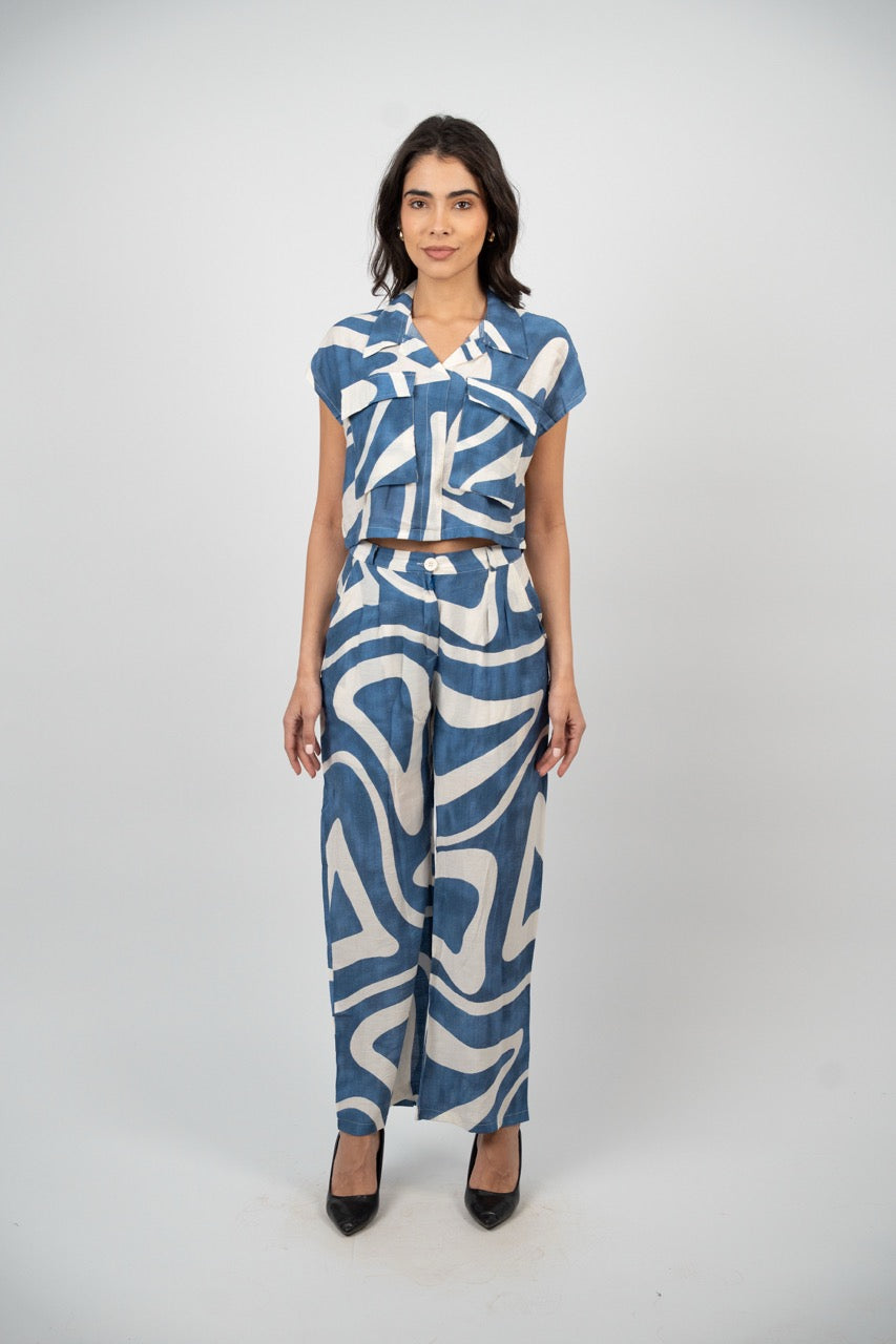 ABSTRACT PRINT SUMMER SET