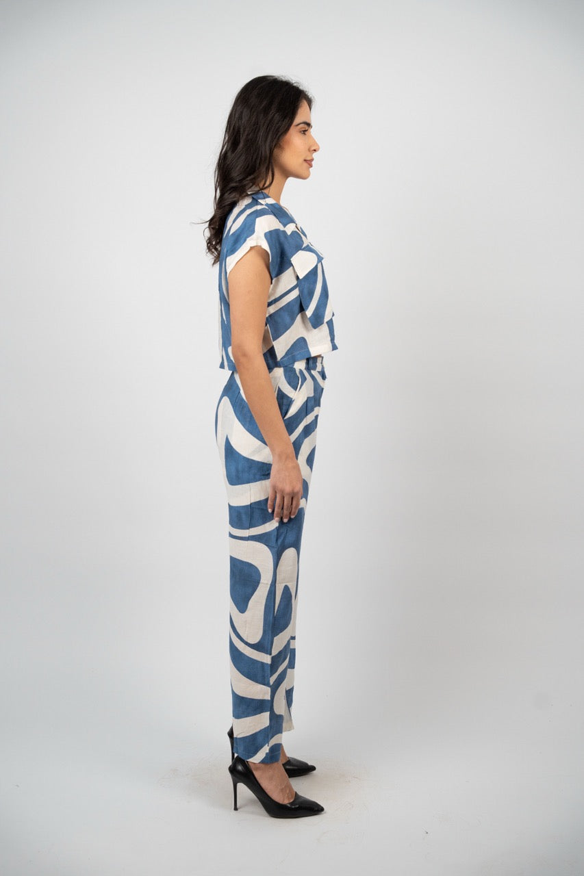 ABSTRACT PRINT SUMMER SET