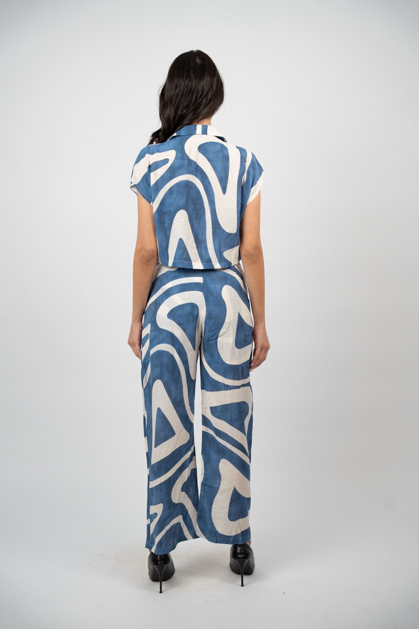 ABSTRACT PRINT SUMMER SET