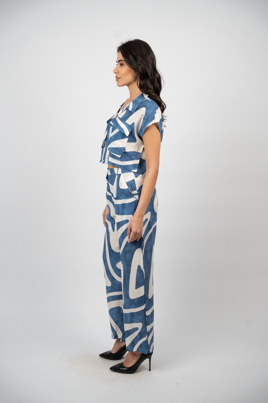 ABSTRACT PRINT SUMMER SET