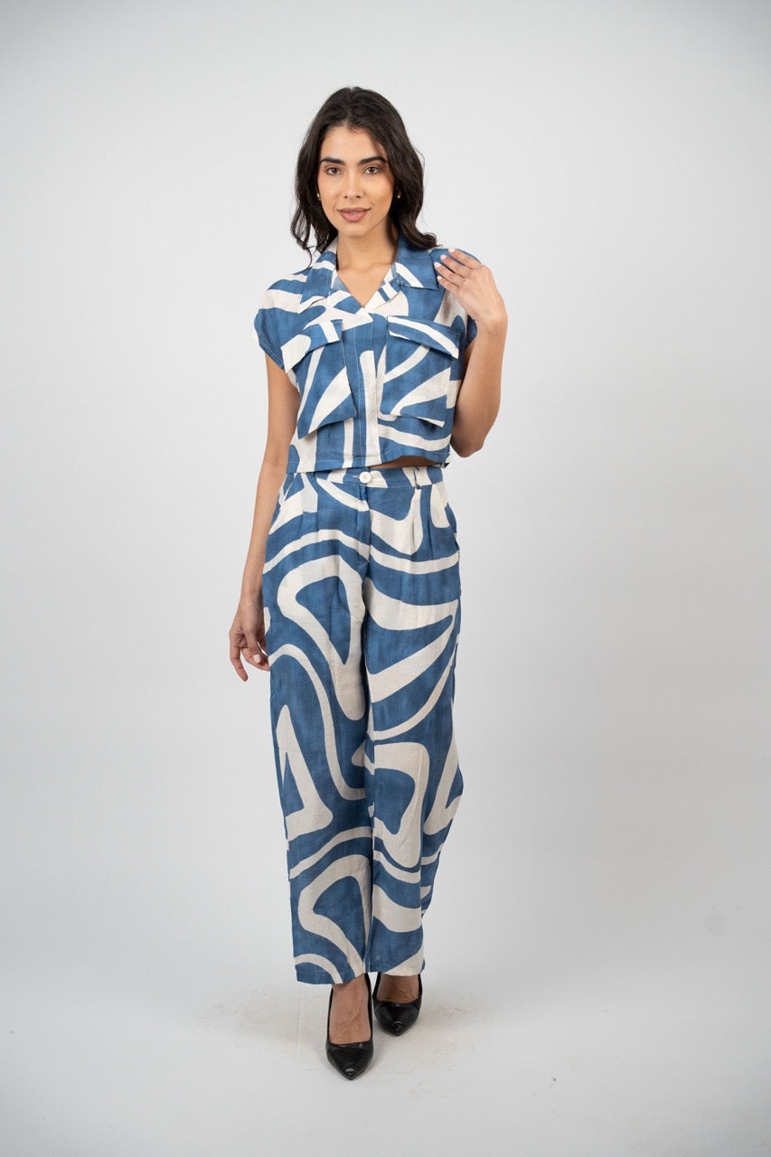 ABSTRACT PRINT SUMMER SET