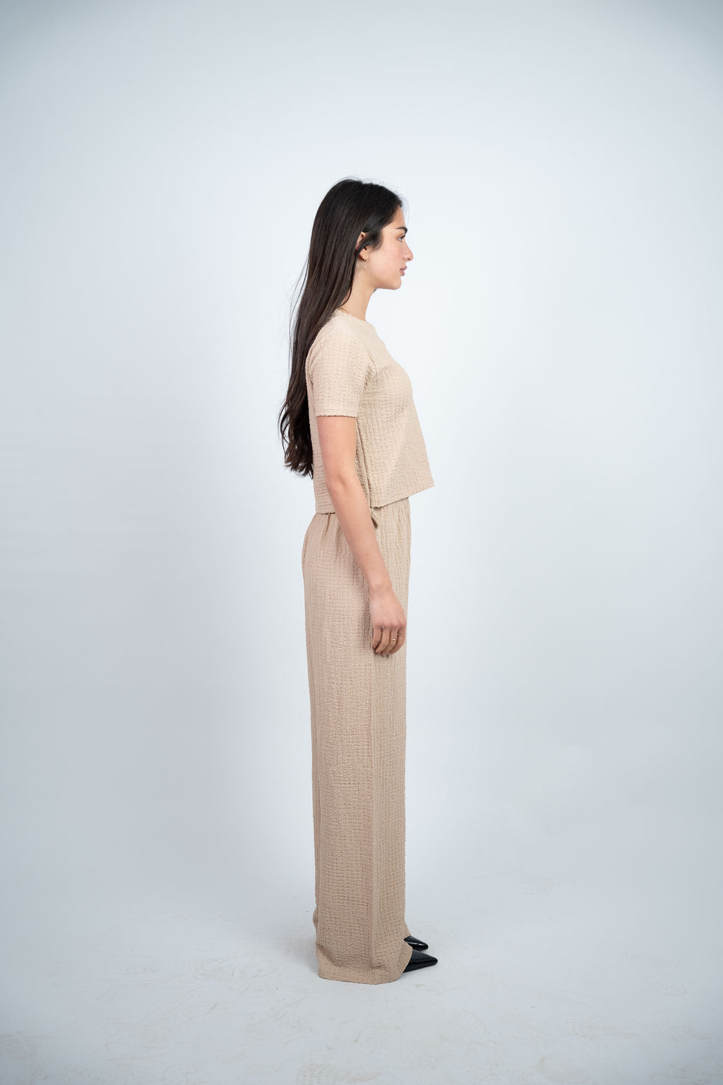 SIDE TIE TEXTURED SET