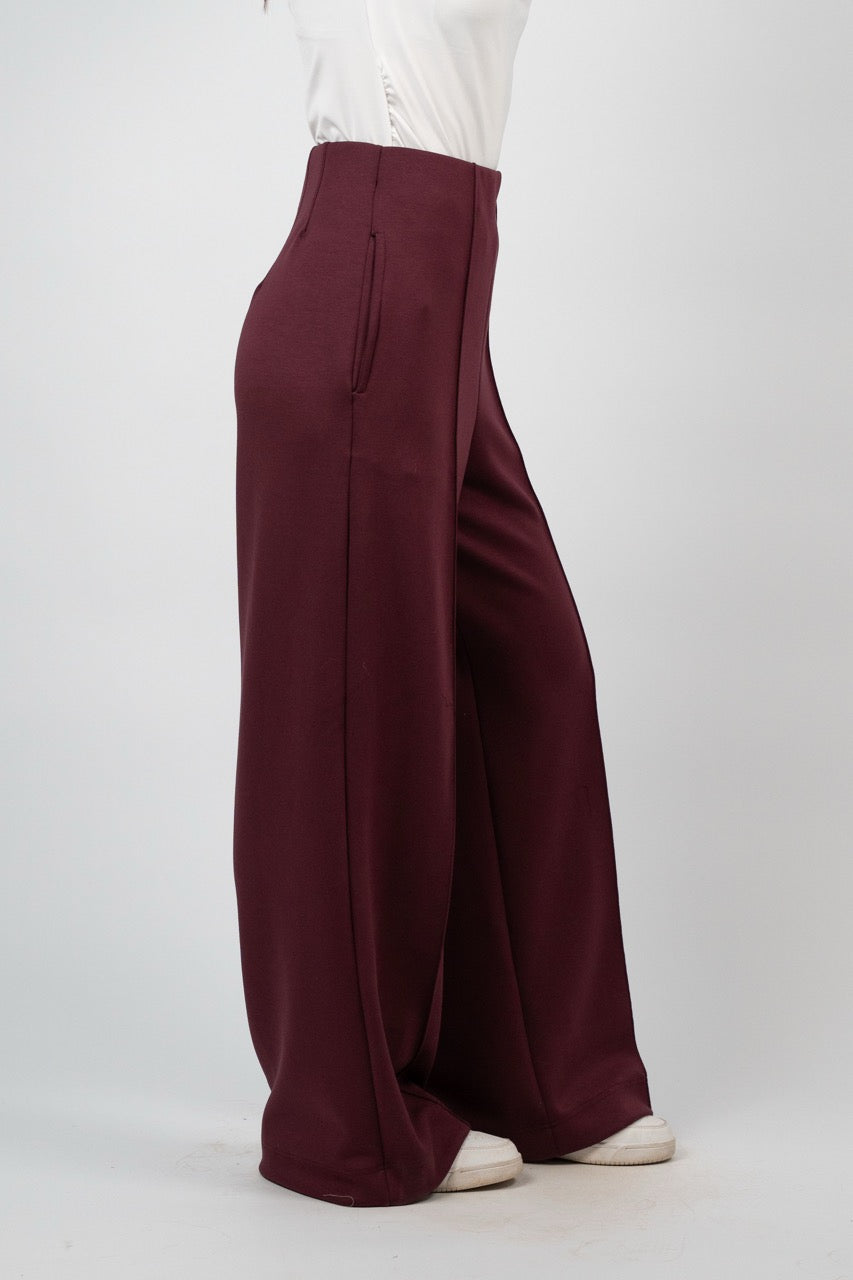 HIGH WAIST STRAIGHT LEG PANTS