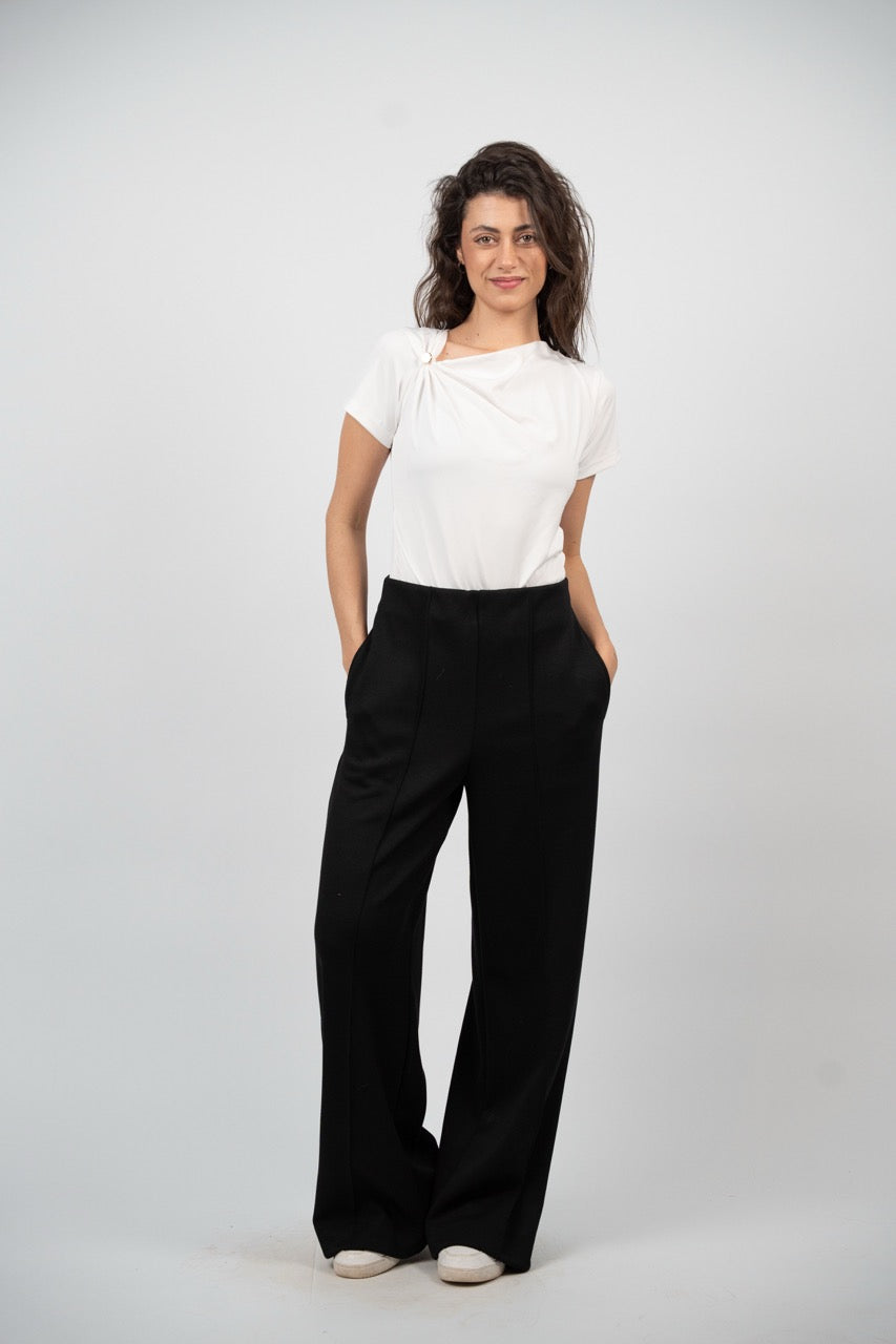 HIGH WAIST STRAIGHT LEG PANTS