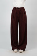TIE WAIST WIDE LEG PANTS